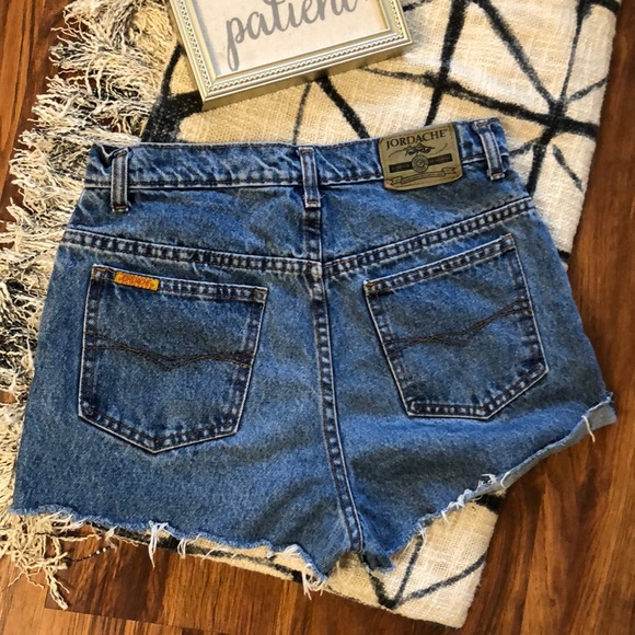 Jordache Pants - Vintage high waist jordache cut off shorts
